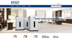 Desktop Screenshot of hsd-international.com